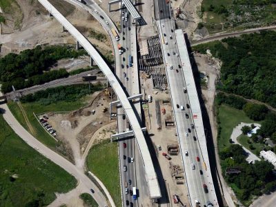 I-35W just north of Spur 280 looking southbound