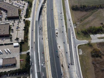 I-35W just south of Meacham Blvd. looking southbound
