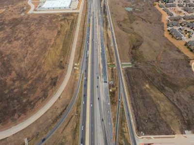 I-35W just south of N Tarrant Pkwy. looking north