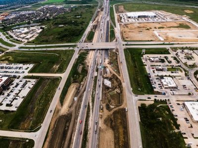 I-35W just south of N Tarrant Pkwy. looking south