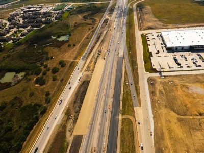 I-35W just south of N Tarrant Pkwy. looking south