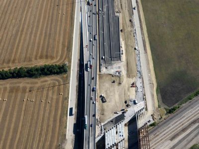 I-35W north of E Long Ave. looking northbound