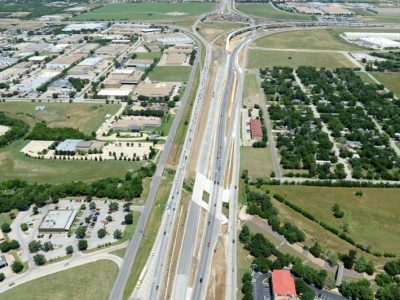 May 2013: IH 35W, just north of Meacham Blvd.