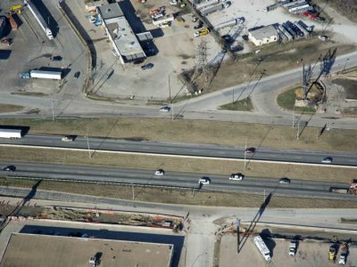 I-35W north of Papurt St