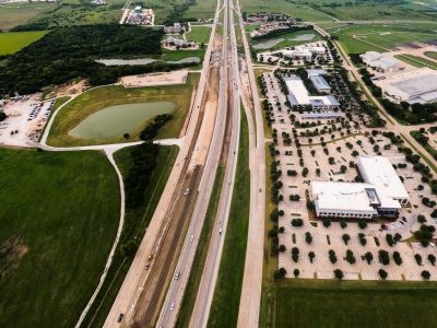 I-35W south of Alliance Blvd. looking south