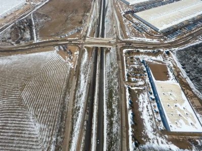 I-35W south of Eagle Pkwy. looking north