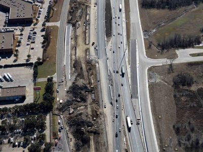 I-35W south of Meacham Blvd. looking south
