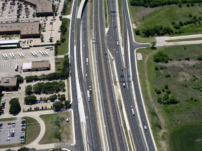 I-35W south of Meacham Blvd. looking southbound
