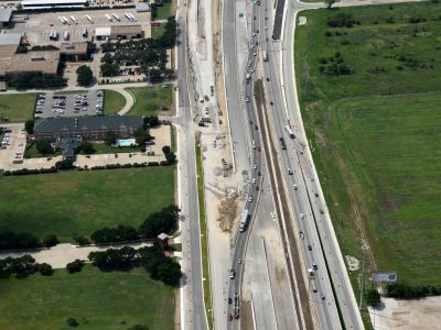 I-35W south of Meacham Blvd. looking southbound