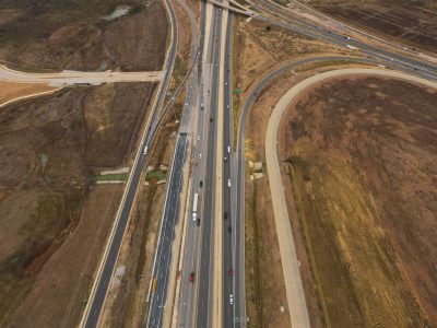 I-35W south of N Tarrant Pkwy. looking south