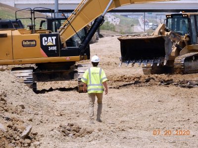 I-35W work at N Tarrant Pkwy.