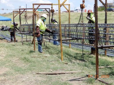 I-35W work at N Tarrant Pkwy.