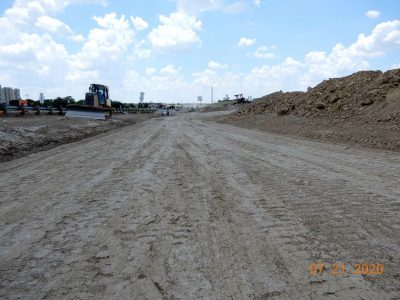 I-35W work at Westport Pkwy.