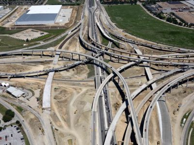 I-35WI-820 interchange looking north