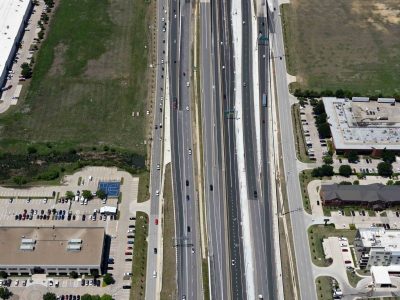 I-820 at Riverside Dr. looking westbound