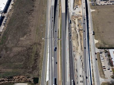 I-820 east of I-35W looking westbound