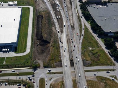 I-820 west of I-35W looking eastbound