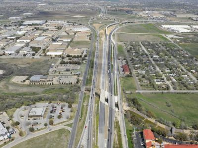 March 2013: IH 35W north of Meacham Blvd.