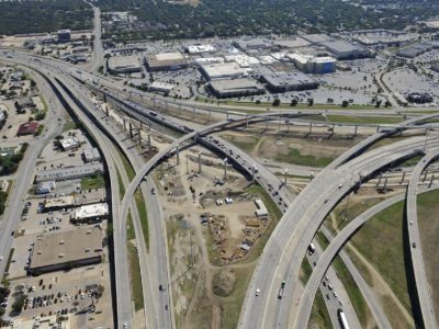 September 2012: North East Mall interchange (IH 820/Airport Freeway)
