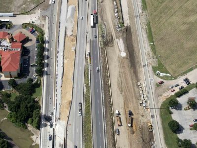 June 2015 - 35W north of Meacham Boulevard looking south