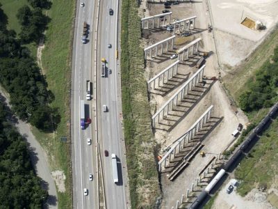 June 2015 - 35W north of Northside Drive-Yucca Avenue looking south