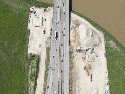 June 2015 - 35W north of the Trinity River looking south