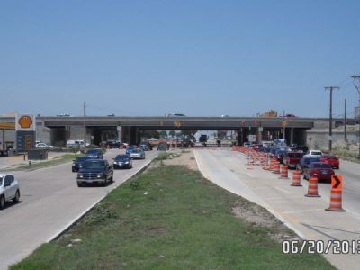 June 2013: Beach Street looking north to IH 820