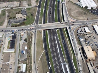 NE 28th St. at I-35W looking northbound