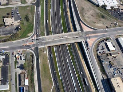 NE 28th St. at I-35W looking northbound