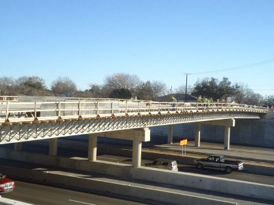 January 2013: New Hurstview Drive bridge