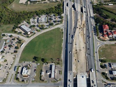 Northbound I-35W at Meacham Blvd