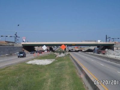 June 2013: IH 820 at Rufe Snow Drive looking east