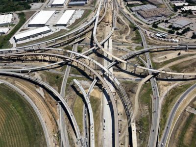 SB 35W at I-820 interchange