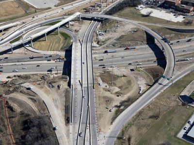 Spur 280 at I-35W looking eastbound