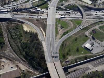 Spur 280 at I-35W looking eastbound