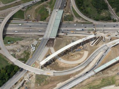 Spur 280 at I-35W looking westbound