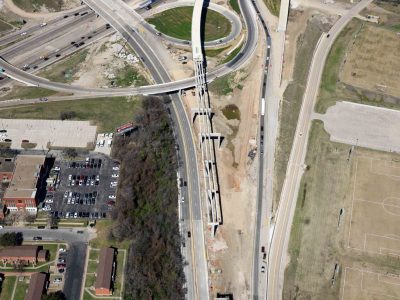 Spur 280 just east of I-35W looking westbound