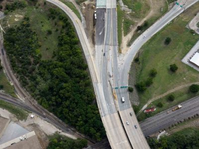 Spur 280 just west of I-35W looking eastbound