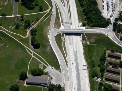 US 287 (Spur 280) just north of I-30 looking southbound