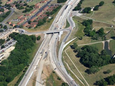 US 287/Spur 280 at I-30 looking westbound