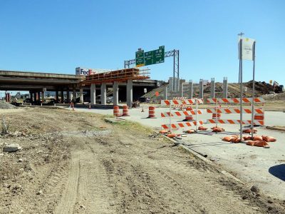 Work at Mark IV Pkwy. and I-820
