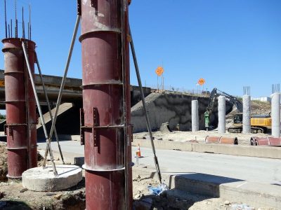 Work at Mark IV Pkwy. and I-820