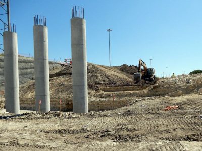 Work at Mark IV Pkwy. and I-820