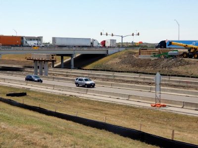 Work at SH 170 and I-35W