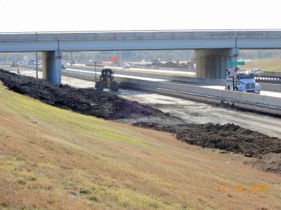 Work on I-35W at Alliance Blvd.