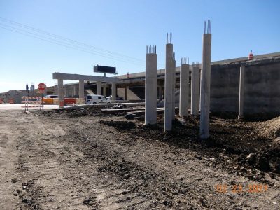 Work on I-35W at Keller Hicks Rd.
