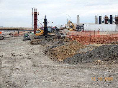 Work on I-35W at SH 170