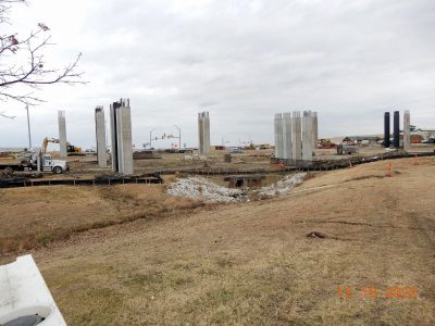 Work on SH 170 at I-35W
