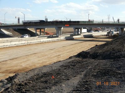 Work on I-35W at SH 170