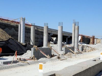 Work on I-35W at Westport Pkwy.